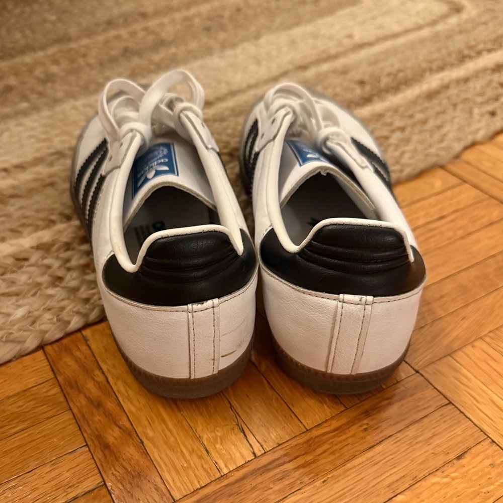 Adidas White Samba Sneakers - Picture 7 of 10